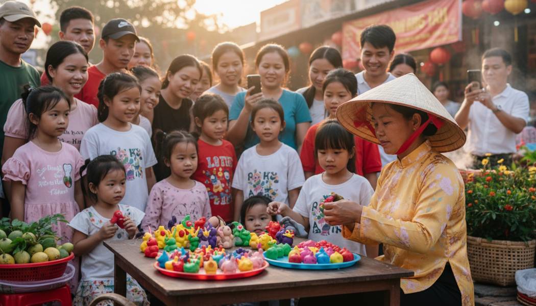 Dịch Vụ Thuê Nghệ Nhân Nặn Tò He Tại Bình Chánh. Ảnh 1